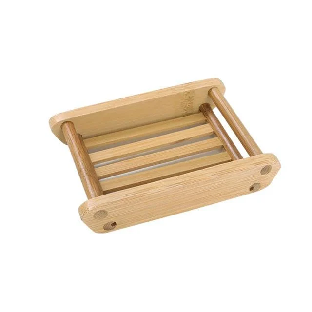 Natural Bamboo Soap Dish -Bathlova