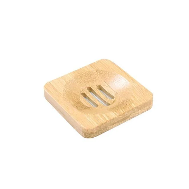 Natural Bamboo Soap Dish -Bathlova