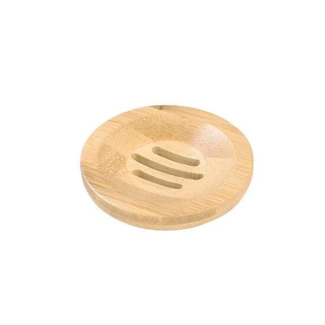 Natural Bamboo Soap Dish -Bathlova