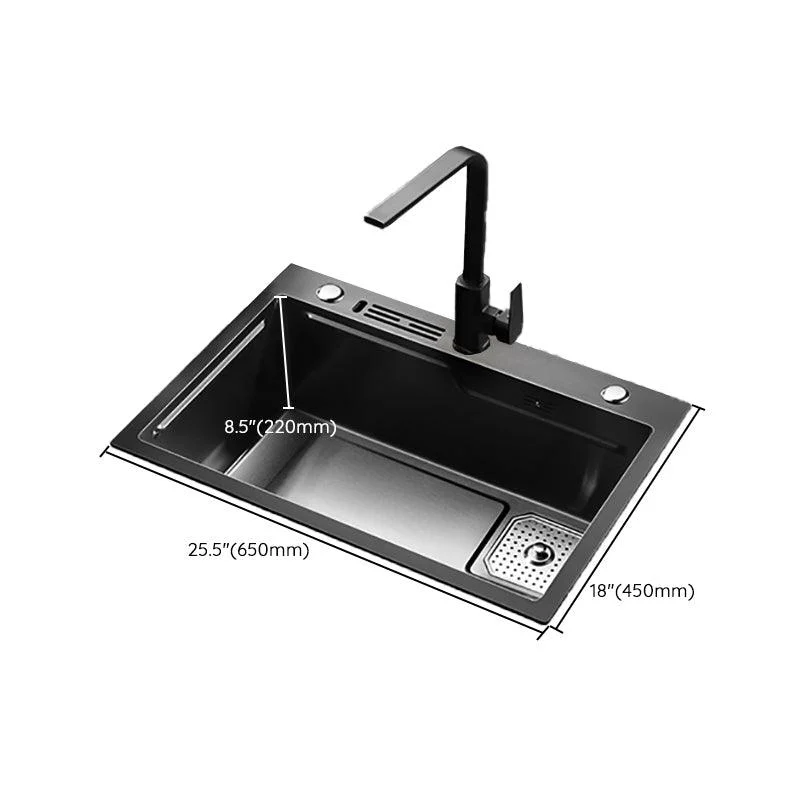 Noise-cancelling Design Kitchen Sink Stainless Steel Drop-In Kitchen Sink -Bathlova