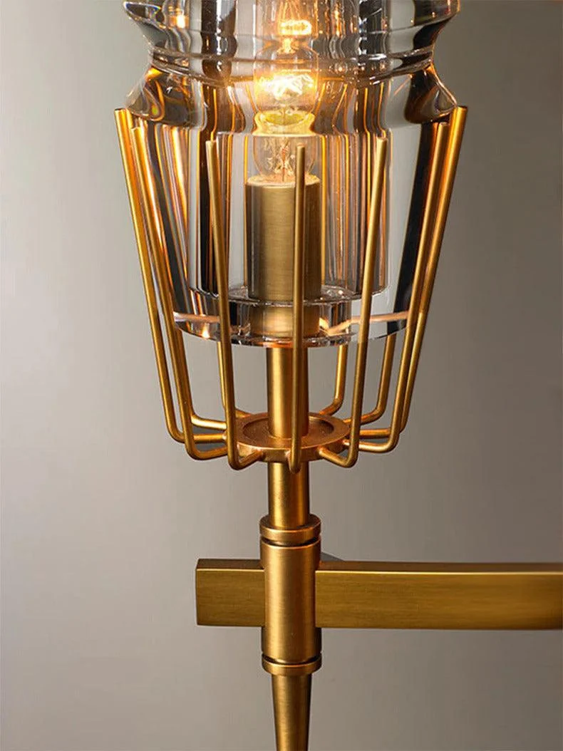 Nordic Brass Wall Lamp -Bathlova