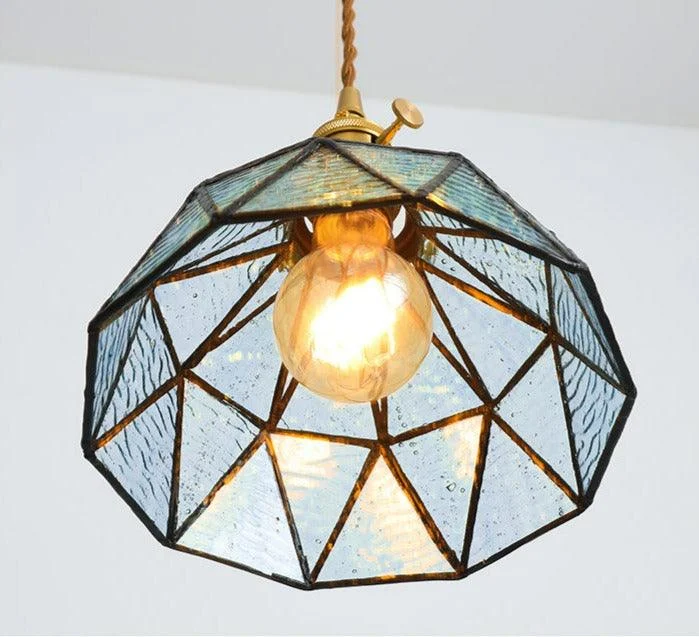 Nordic Stained Glass Pendant Lights -Bathlova