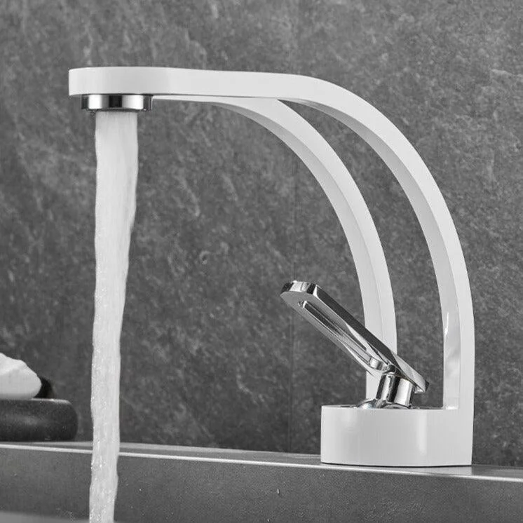 Oliver - Curved Dual-Channel Modern Bathroom Tap -Bathlova