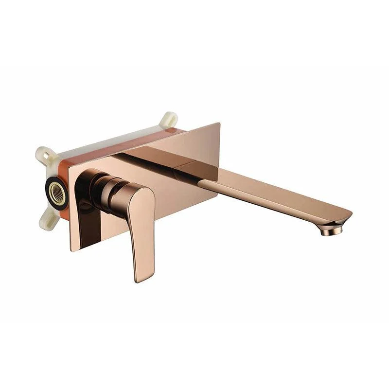 One Hole Tap One Lever Handle Wall Mounted Bathroom Tap -Bathlova