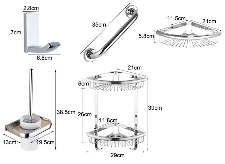 Original Bathroom Hardware Set -Bathlova