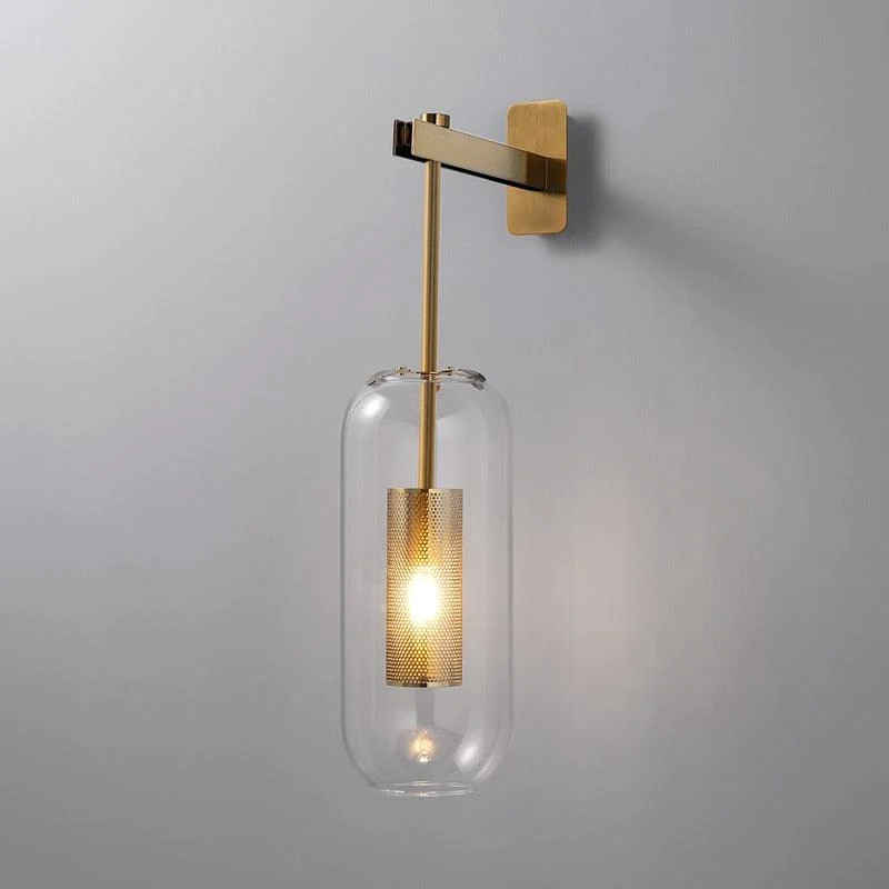 Otis - Modern Glass Wall Lamp -Bathlova