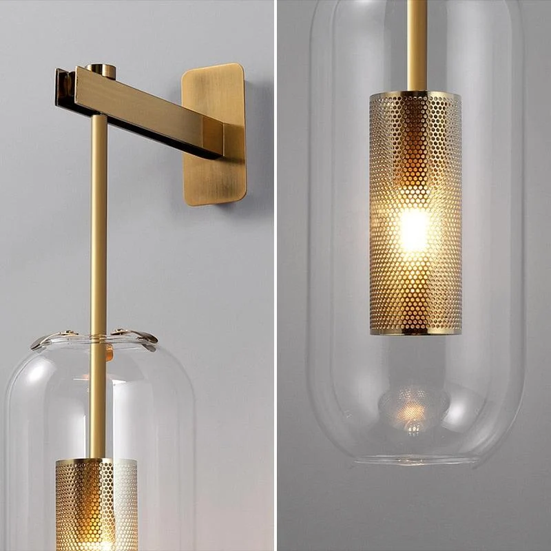 Otis - Modern Glass Wall Lamp -Bathlova