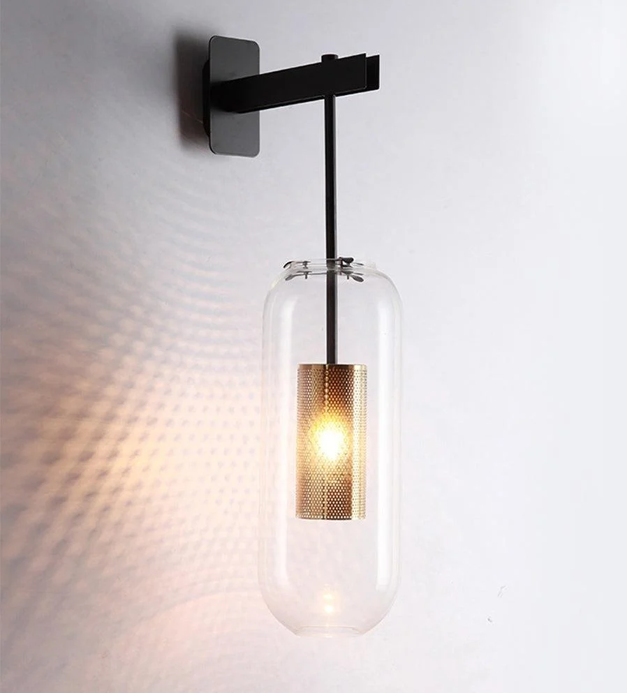 Otis - Modern Glass Wall Lamp -Bathlova