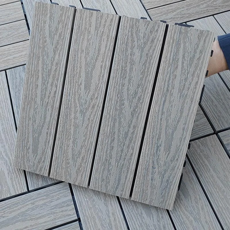 Outdoor Deck Flooring Tiles Composite Waterproof Patio Flooring Tiles -Bathlova