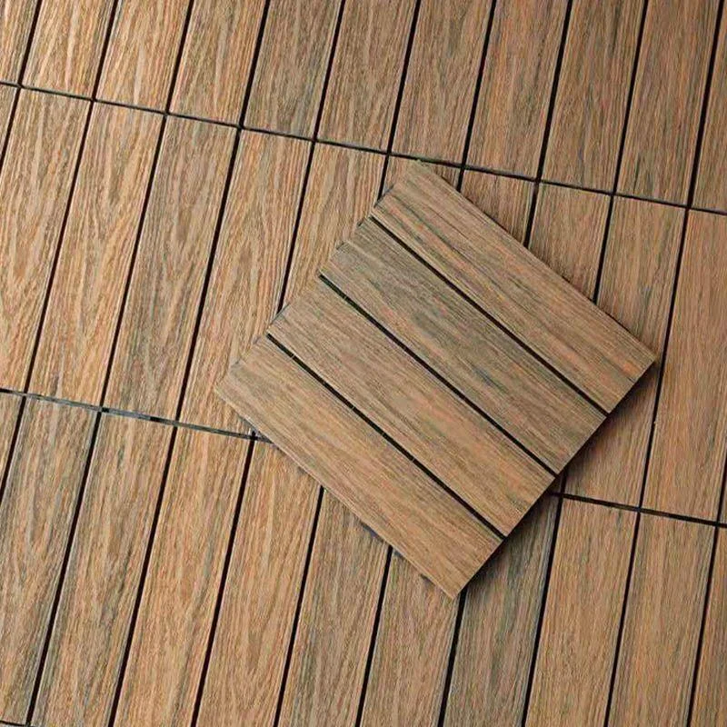 Outdoor Deck Flooring Tiles Composite Waterproof Patio Flooring Tiles -Bathlova