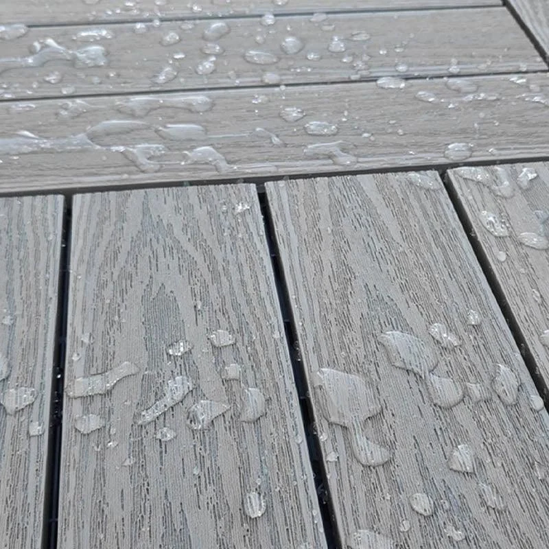 Outdoor Deck Flooring Tiles Composite Waterproof Patio Flooring Tiles -Bathlova