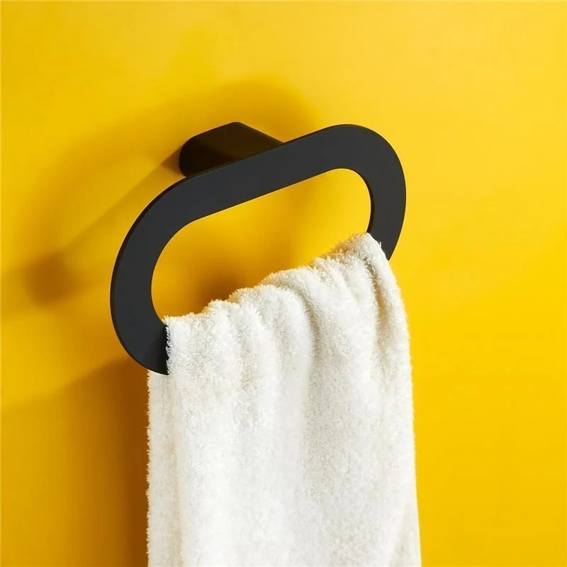 Oval Shaped Towel Ring Bathroom Accessory -Bathlova