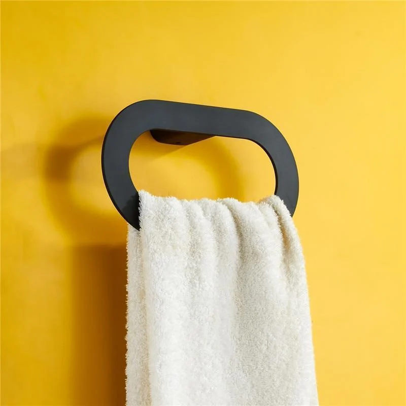 Oval Shaped Towel Ring Bathroom Accessory -Bathlova