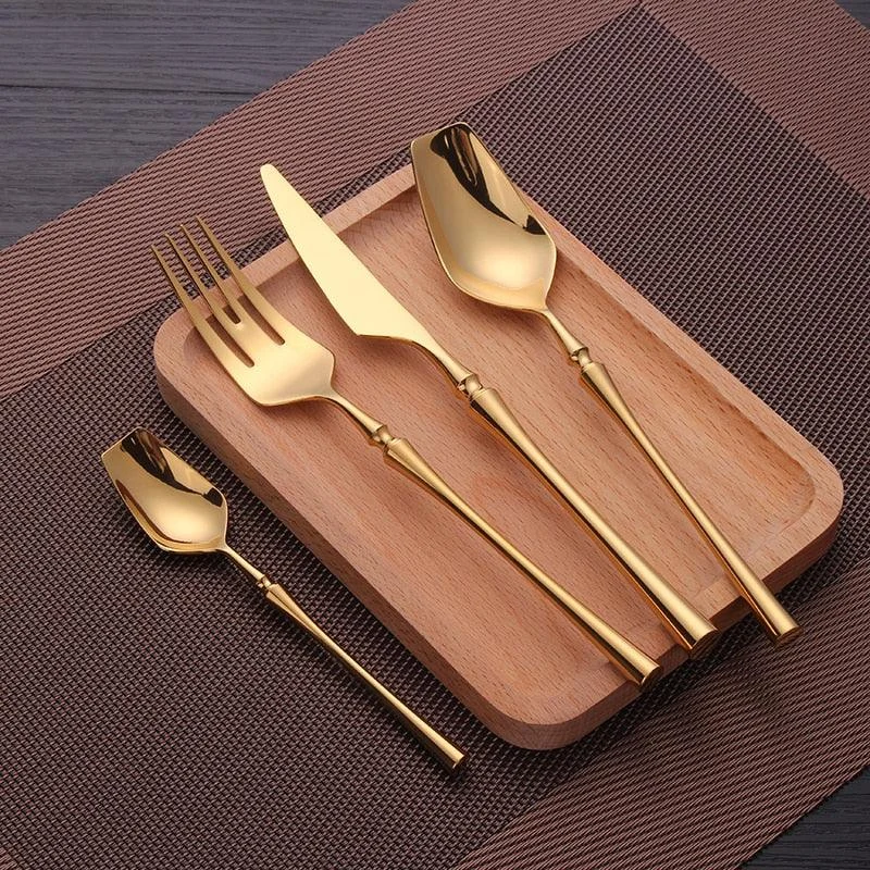 Paxon - Modern Silverware Set -Bathlova