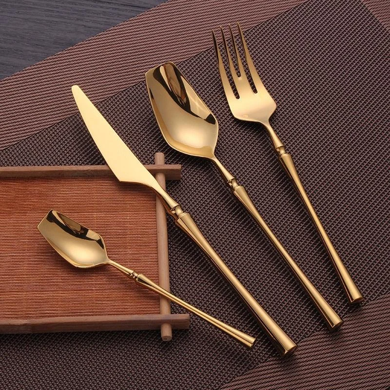 Paxon - Modern Silverware Set -Bathlova