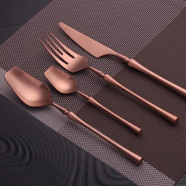 Paxon - Modern Silverware Set -Bathlova