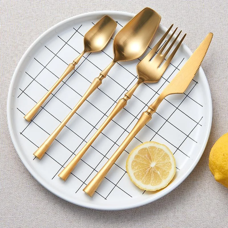 Paxon - Modern Silverware Set -Bathlova