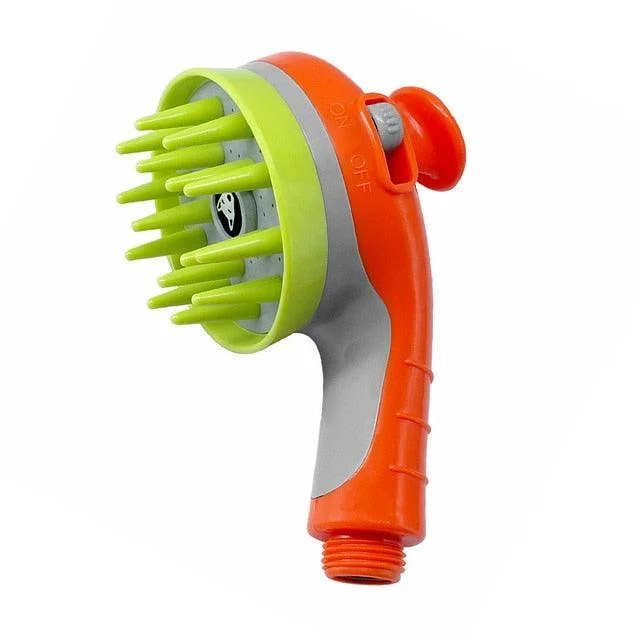 Pet Shower Brush with Comb and Sprinkler for Dogs and Cats -Bathlova