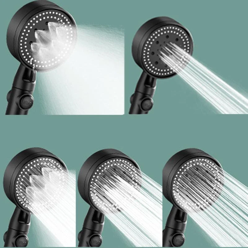 Plastic Bathroom Shower Head Adjustable Spray Pattern Shower Head -Bathlova