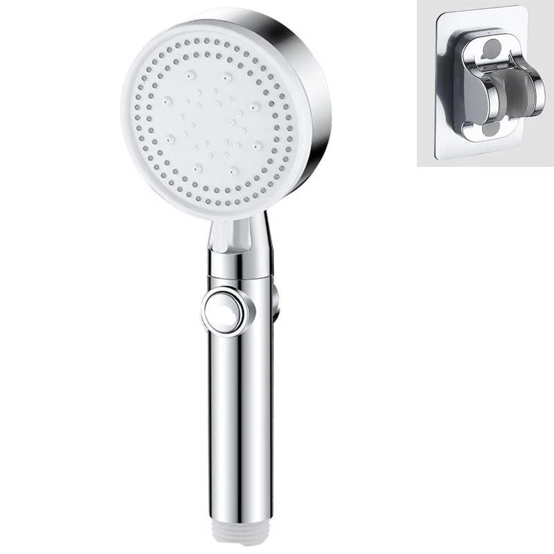 Plastic Bathroom Shower Head Adjustable Spray Pattern Shower Head -Bathlova