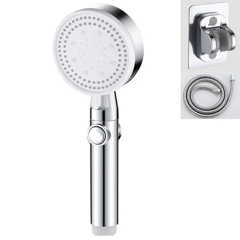 Plastic Bathroom Shower Head Adjustable Spray Pattern Shower Head -Bathlova