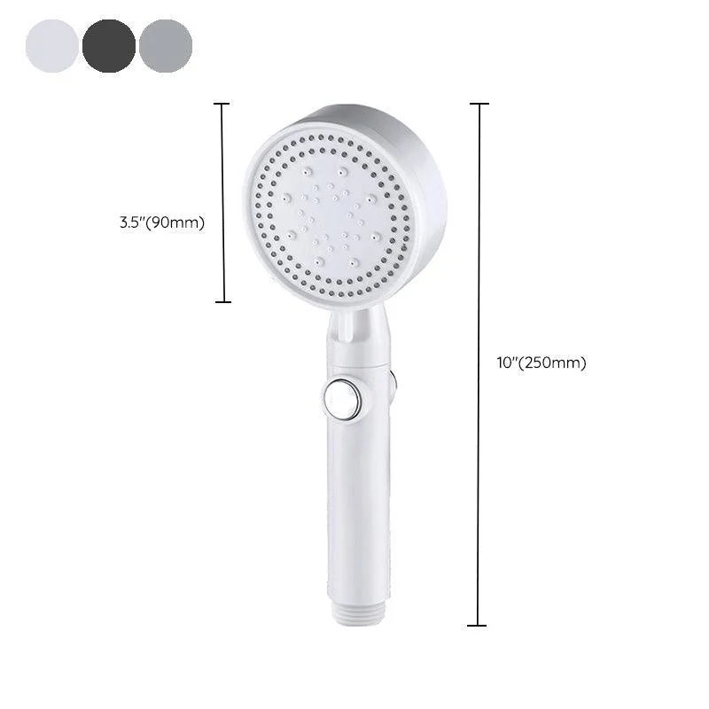 Plastic Bathroom Shower Head Adjustable Spray Pattern Shower Head -Bathlova