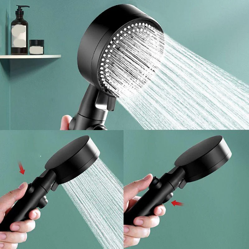 Plastic Bathroom Shower Head Adjustable Spray Pattern Shower Head -Bathlova