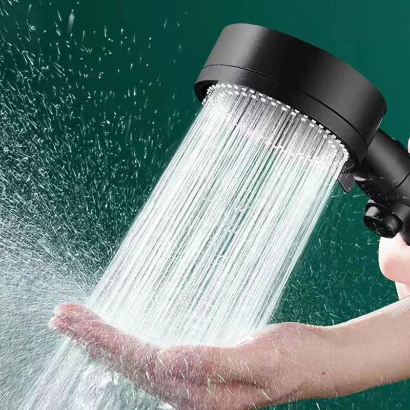 Plastic Bathroom Shower Head Wall-mounted Shower Head with Adjustable Spray Pattern -Bathlova