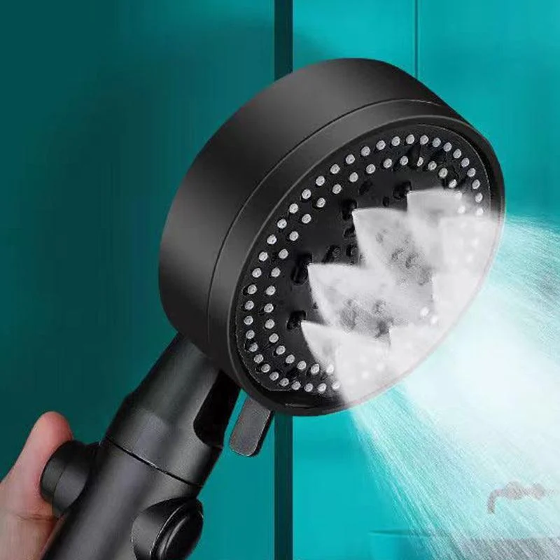 Plastic Bathroom Shower Head Wall-mounted Shower Head with Adjustable Spray Pattern -Bathlova