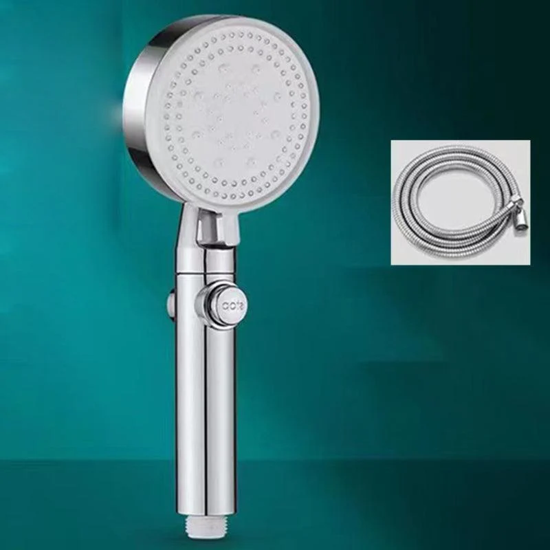 Plastic Bathroom Shower Head Wall-mounted Shower Head with Adjustable Spray Pattern -Bathlova