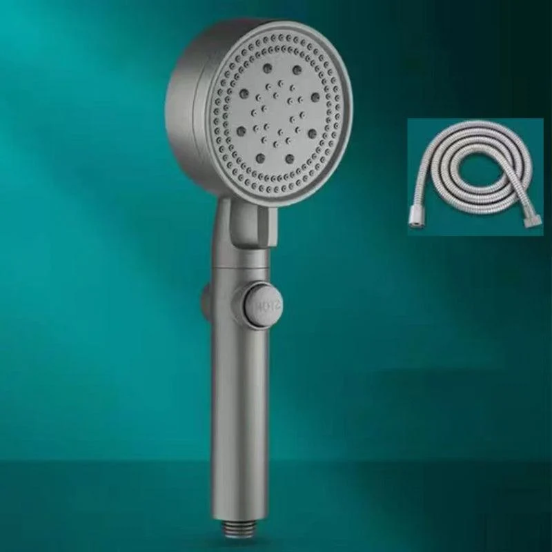 Plastic Bathroom Shower Head Wall-mounted Shower Head with Adjustable Spray Pattern -Bathlova