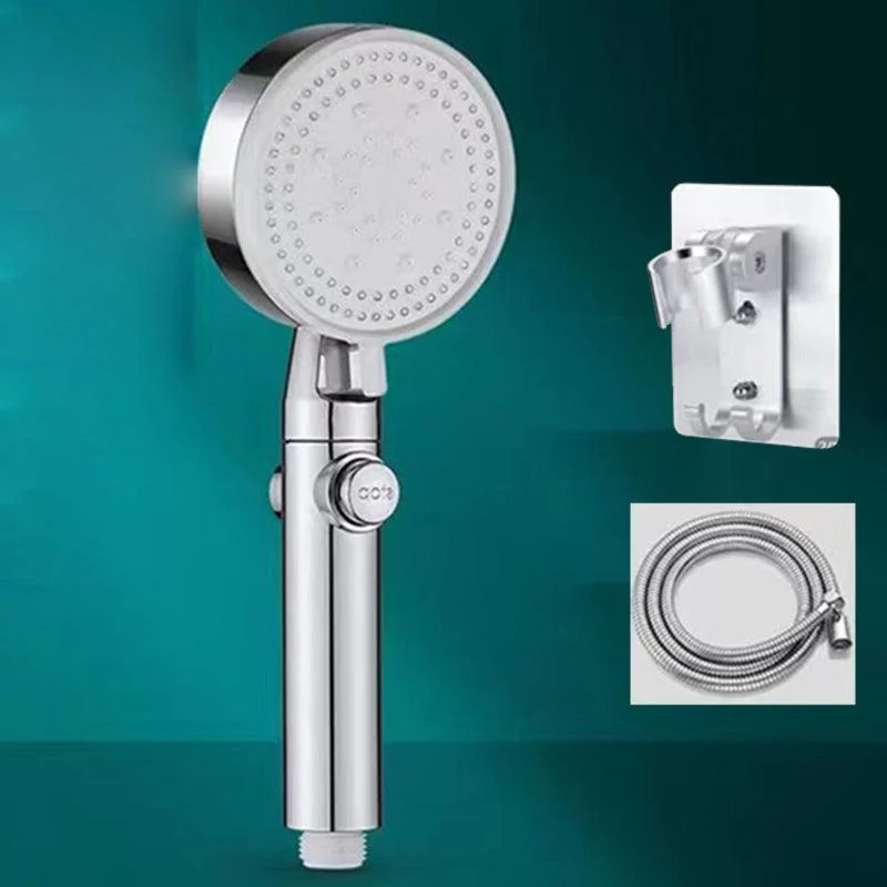 Plastic Bathroom Shower Head Wall-mounted Shower Head with Adjustable Spray Pattern -Bathlova