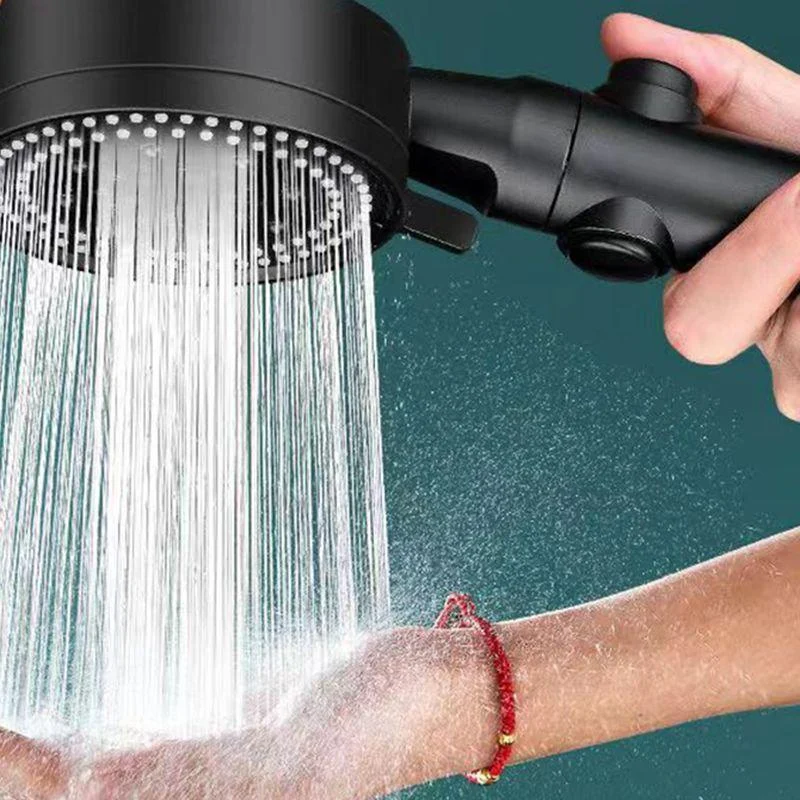 Plastic Bathroom Shower Head Wall-mounted Shower Head with Adjustable Spray Pattern -Bathlova