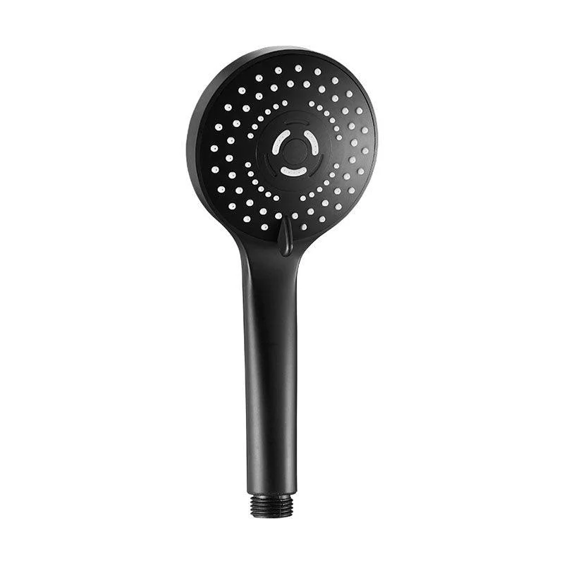 Plastic Hand Shower Adjustable Spray Pattern Hand Shower with Round Shape -Bathlova