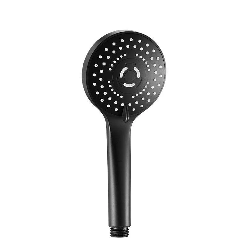 Plastic Hand Shower Adjustable Spray Pattern Hand Shower with Round Shape -Bathlova