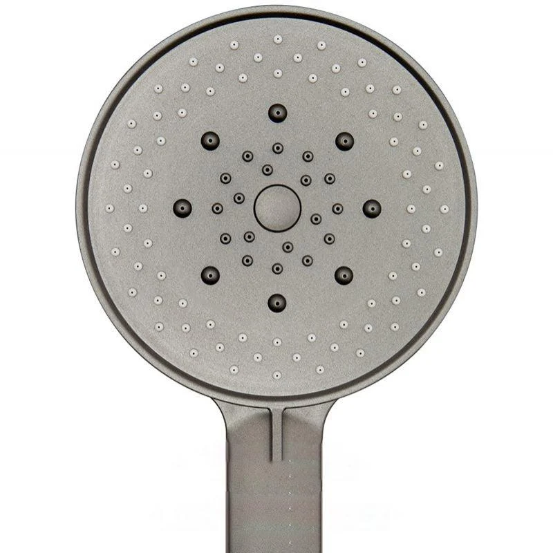 Plastic Hand Shower Round Handheld Shower Head with Adjustable Spray Pattern -Bathlova