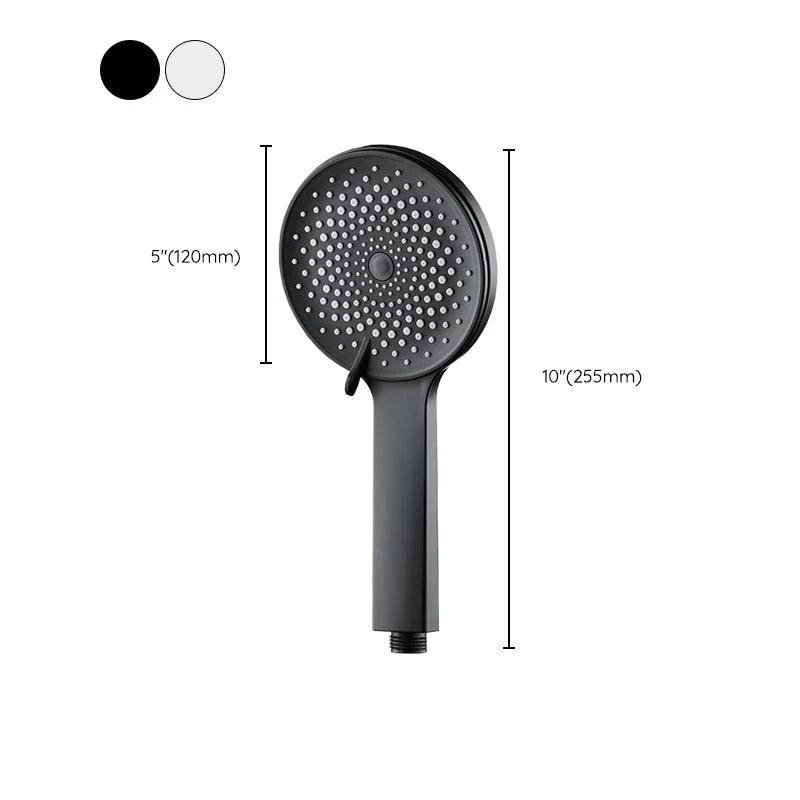 Plastic Handheld Shower Head Adjustable Spray Pattern Shower Head -Bathlova