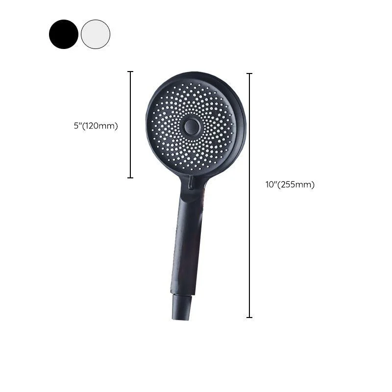 Plastic Handheld Shower Head Adjustable Spray Pattern Shower Head -Bathlova