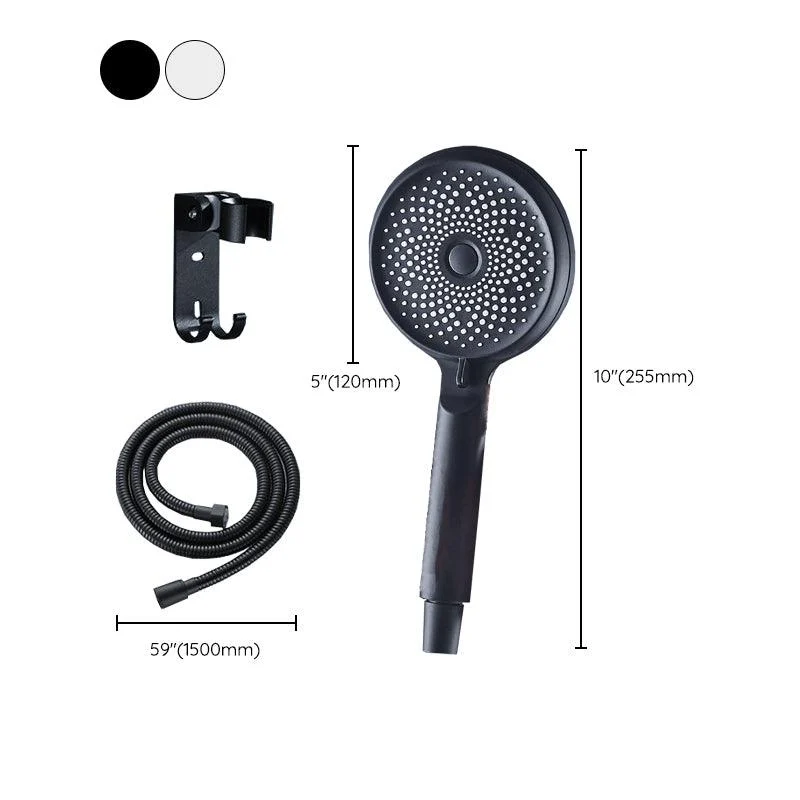 Plastic Handheld Shower Head Adjustable Spray Pattern Shower Head -Bathlova