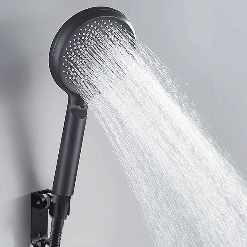 Plastic Handheld Shower Head Adjustable Spray Pattern Shower Head -Bathlova