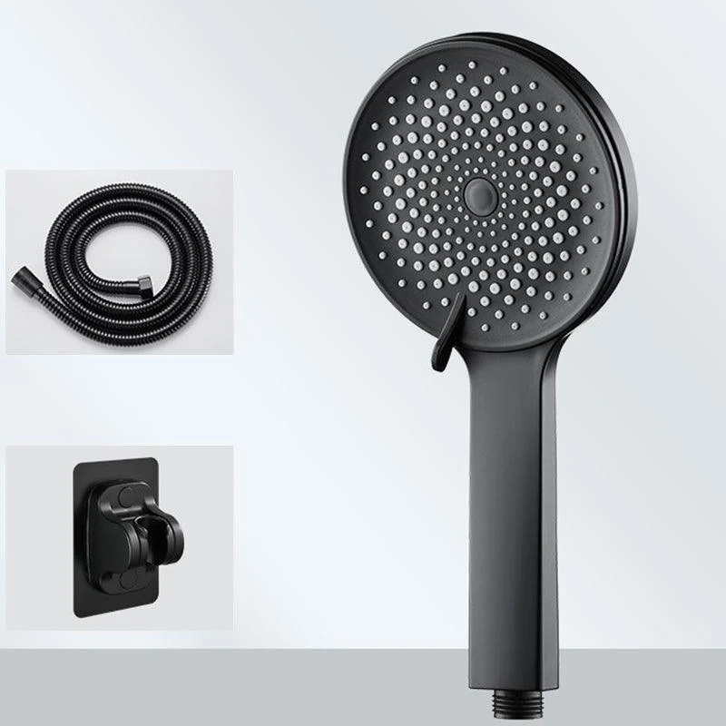 Plastic Handheld Shower Head Adjustable Spray Pattern Shower Head -Bathlova