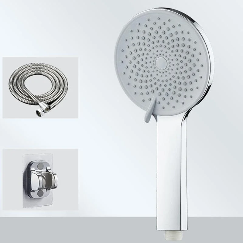 Plastic Handheld Shower Head Adjustable Spray Pattern Shower Head -Bathlova