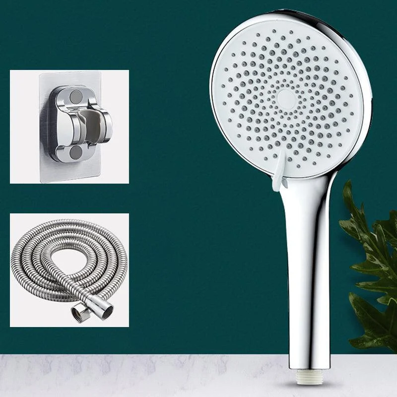 Plastic Handheld Shower Head Adjustable Spray Pattern Shower Head -Bathlova