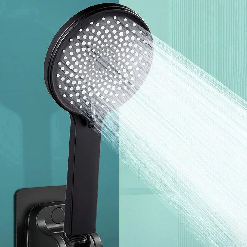 Plastic Handheld Shower Head Adjustable Spray Pattern Shower Head -Bathlova