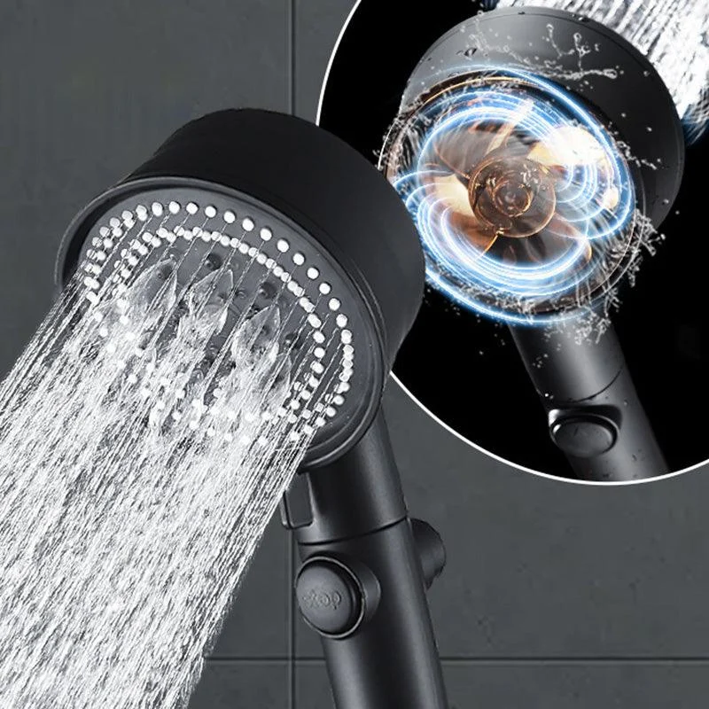 Plastic Handheld Shower Head Bathroom Adjustable Spray Pattern Shower Head -Bathlova