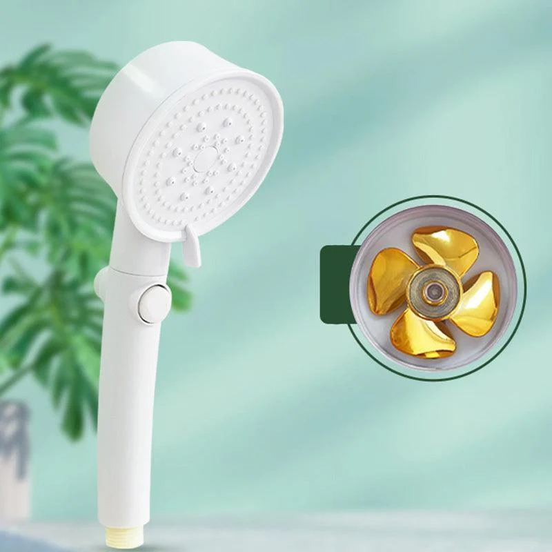 Plastic Handheld Shower Head Bathroom Adjustable Spray Pattern Shower Head -Bathlova