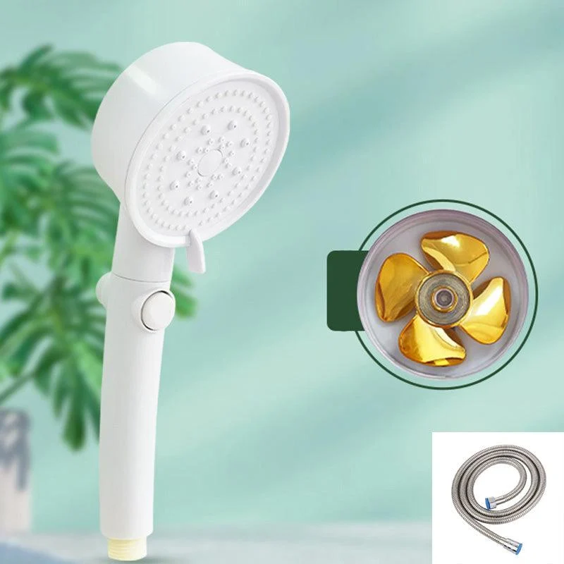 Plastic Handheld Shower Head Bathroom Adjustable Spray Pattern Shower Head -Bathlova