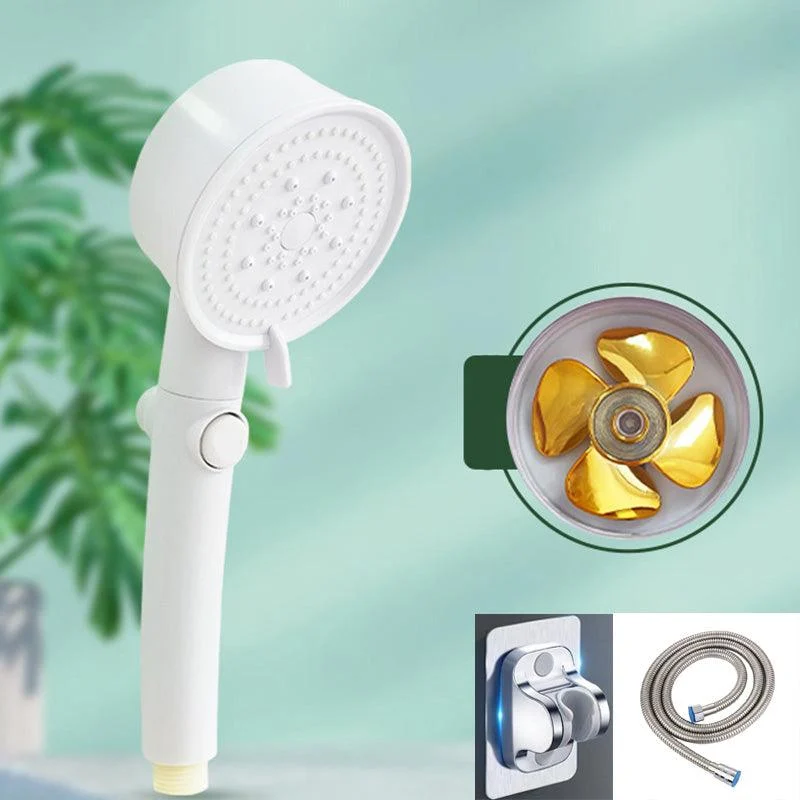 Plastic Handheld Shower Head Bathroom Adjustable Spray Pattern Shower Head -Bathlova