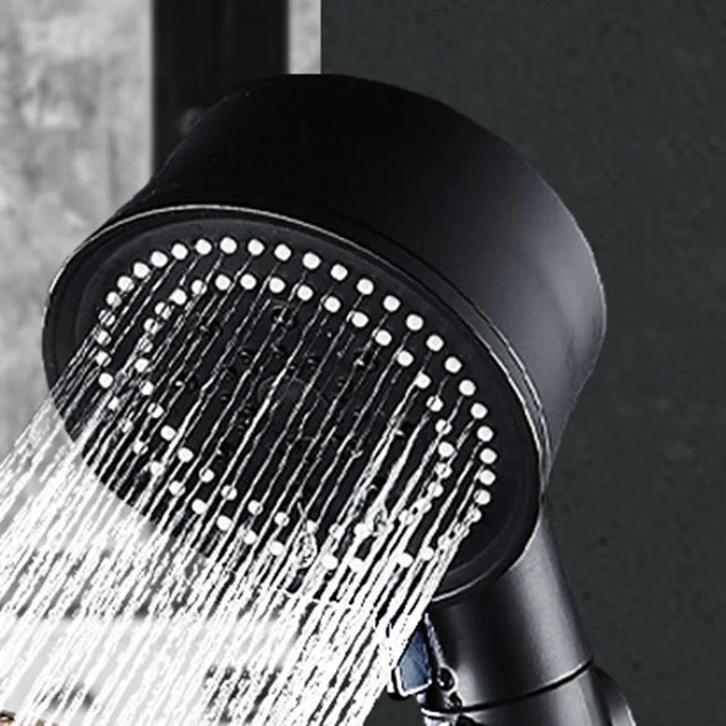 Plastic Handheld Shower Head Bathroom Adjustable Spray Pattern Shower Head -Bathlova