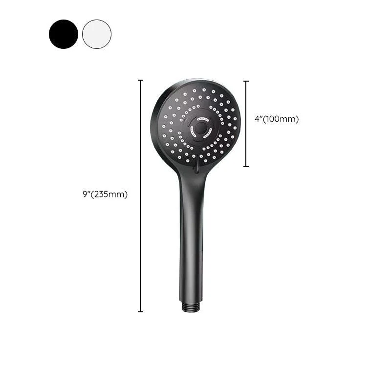 Plastic Handheld Shower Head Bathroom Shower Head with Adjustable Water Flow -Bathlova